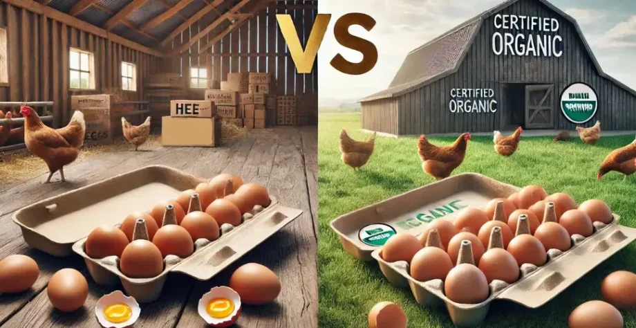 Huevos camperos vs ecológicos la verdadera e importante diferencia entre código 0 y 1