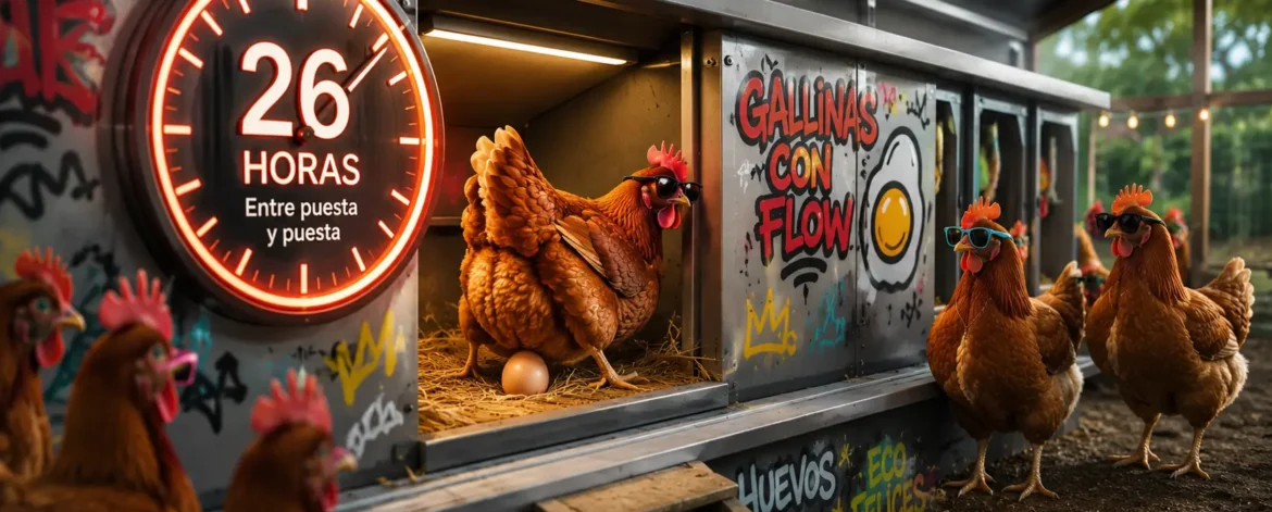 Cada cuánto pone un huevo una gallina