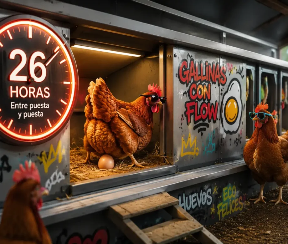 Cada cuánto pone un huevo una gallina