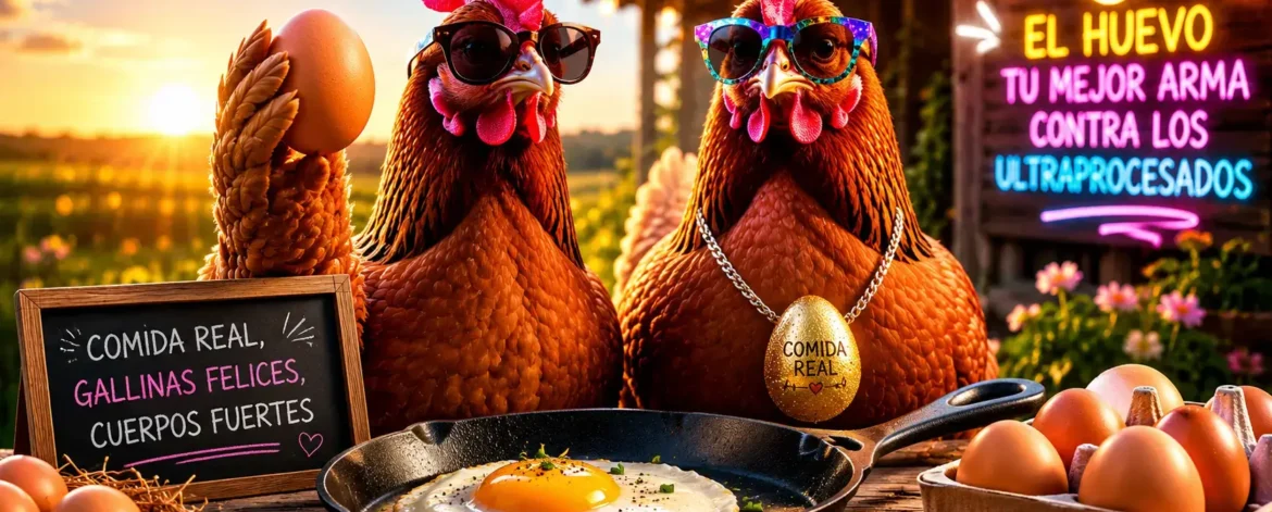 el triunfo de la comida real huevos ecológicos