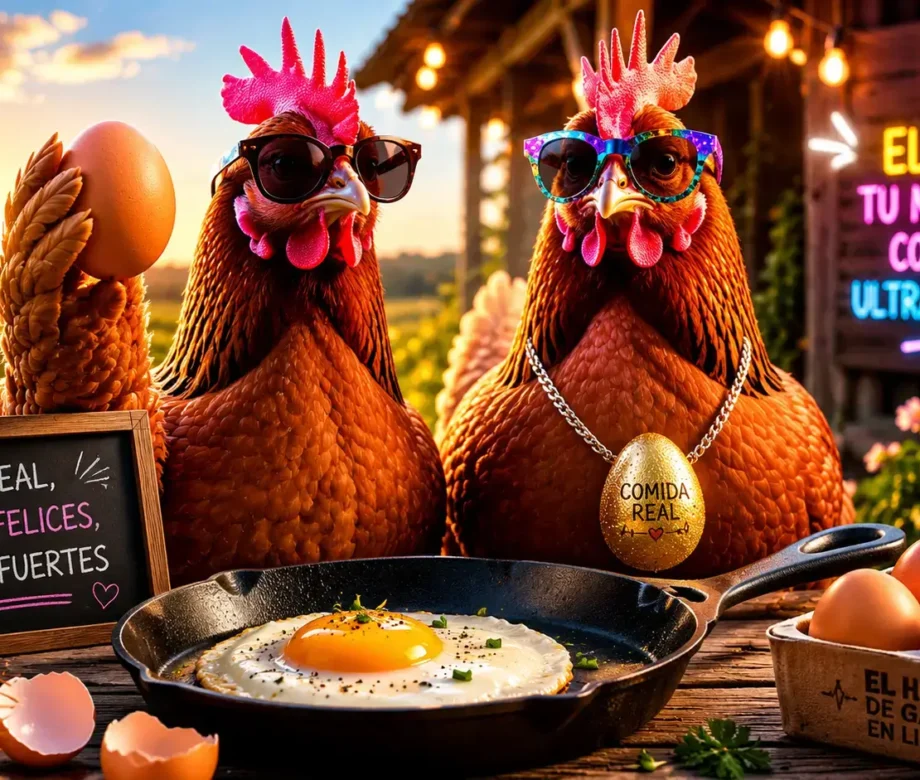 el triunfo de la comida real huevos ecológicos