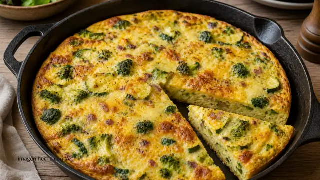 La frittata batch cooking con huevos