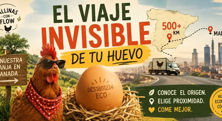 El viaje invisible de tu huevo de donde proceden los huevos españoles