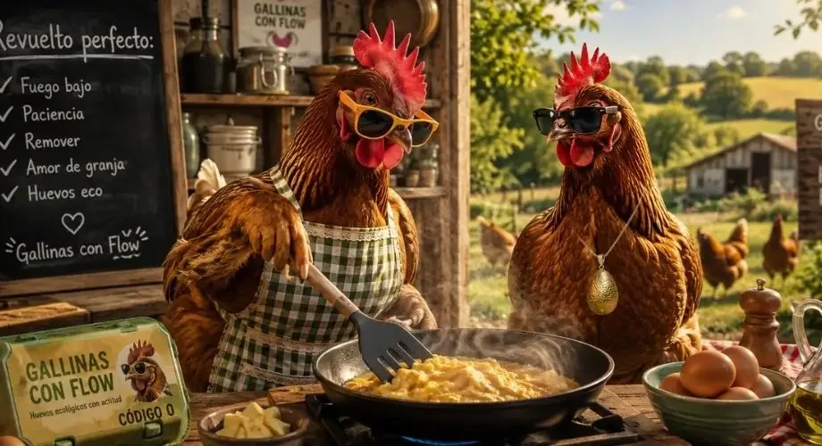 cómo hacer un revuelto de huevos perfecto paso a paso