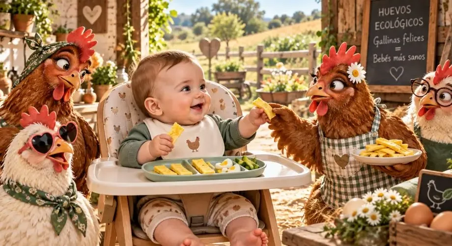 cómo introducir el huevo en la alimentación de tu bebé