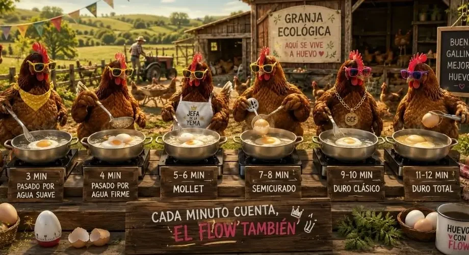 cuánto tiempo se tarda en cocer un huevo