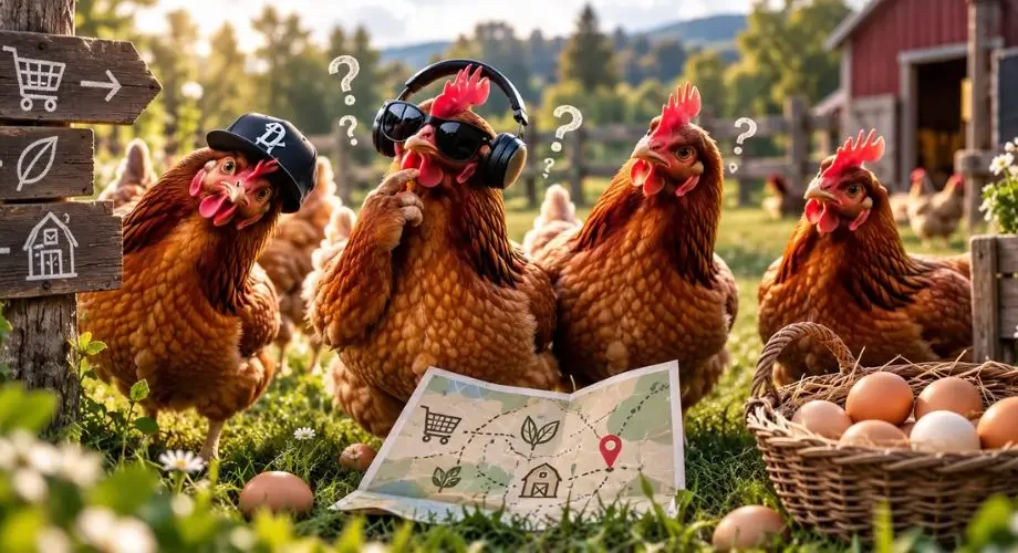 dónde comprar huevos ecológicos artículo de blog Gallinas con Flow