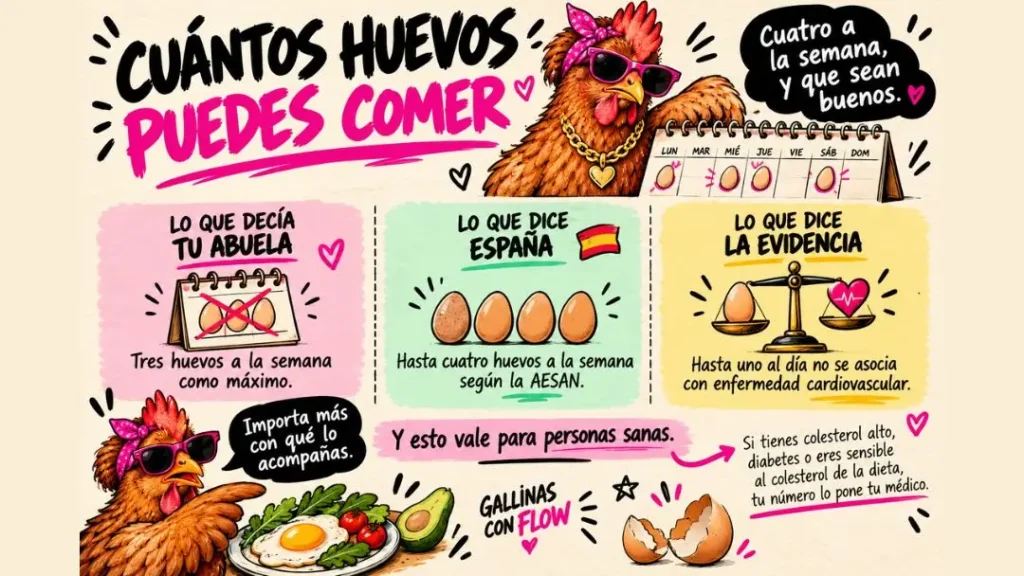 cuántos huevos se pueden comer al día